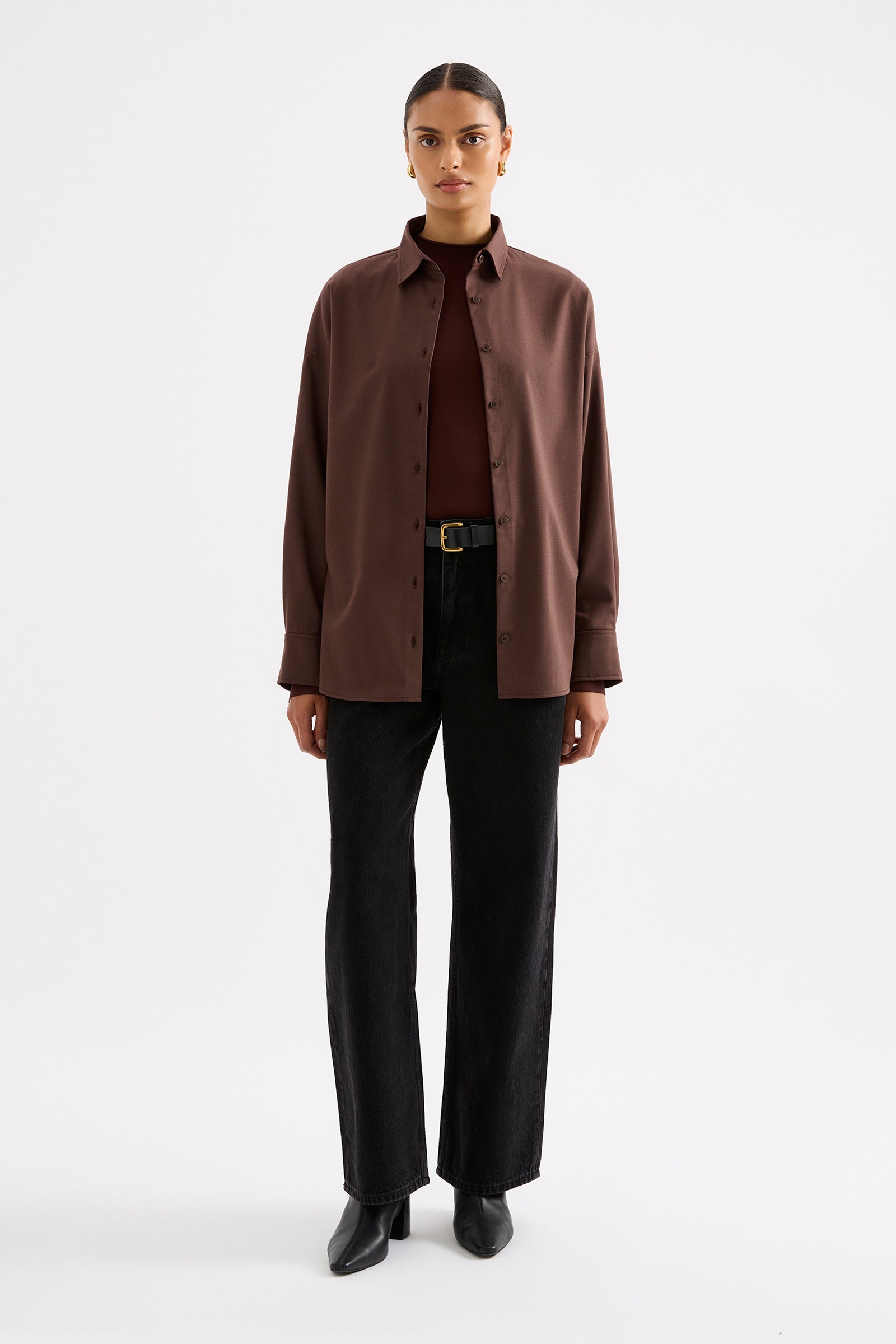 Easton Overshirt Cocoa 
