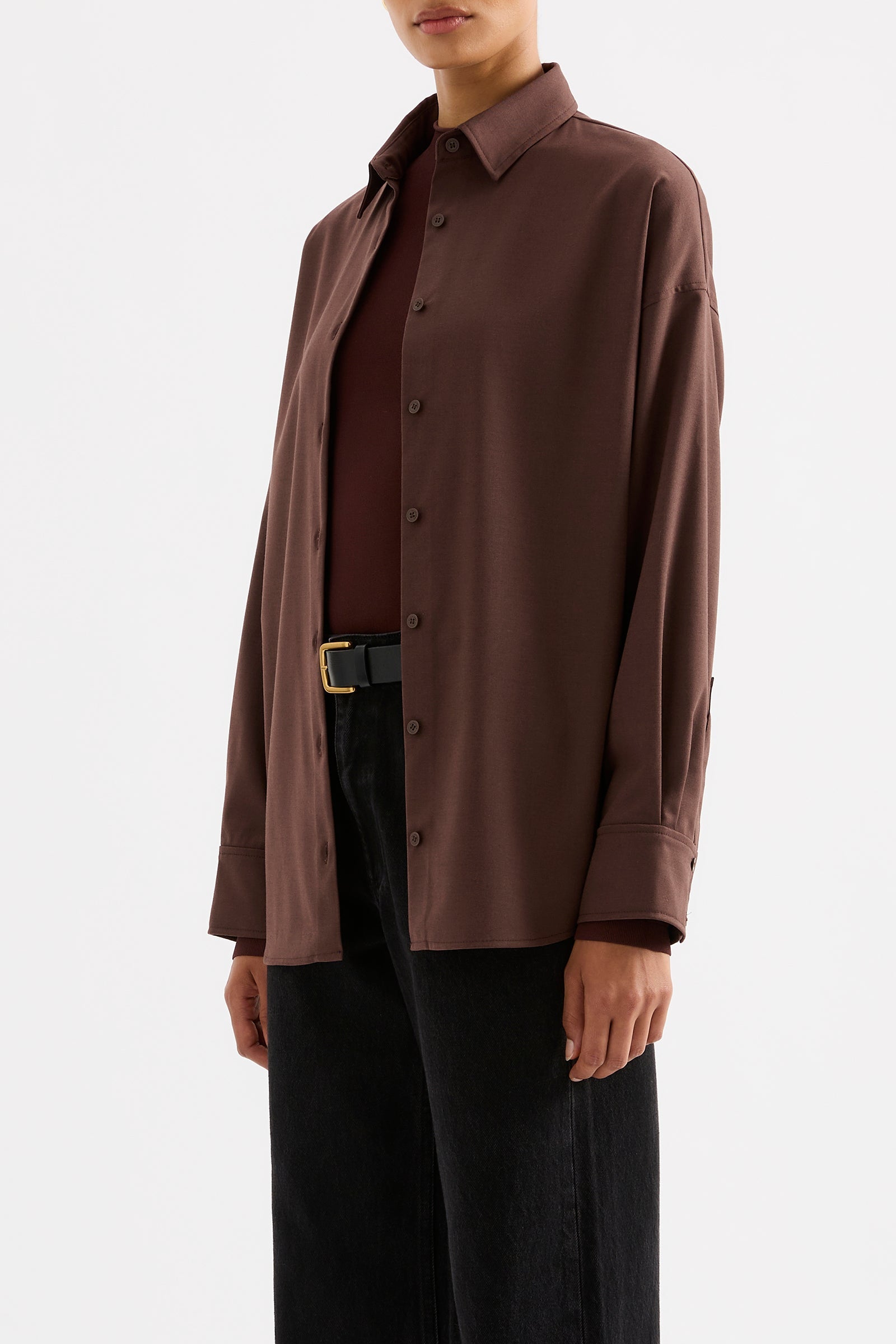 Easton Overshirt Cocoa 