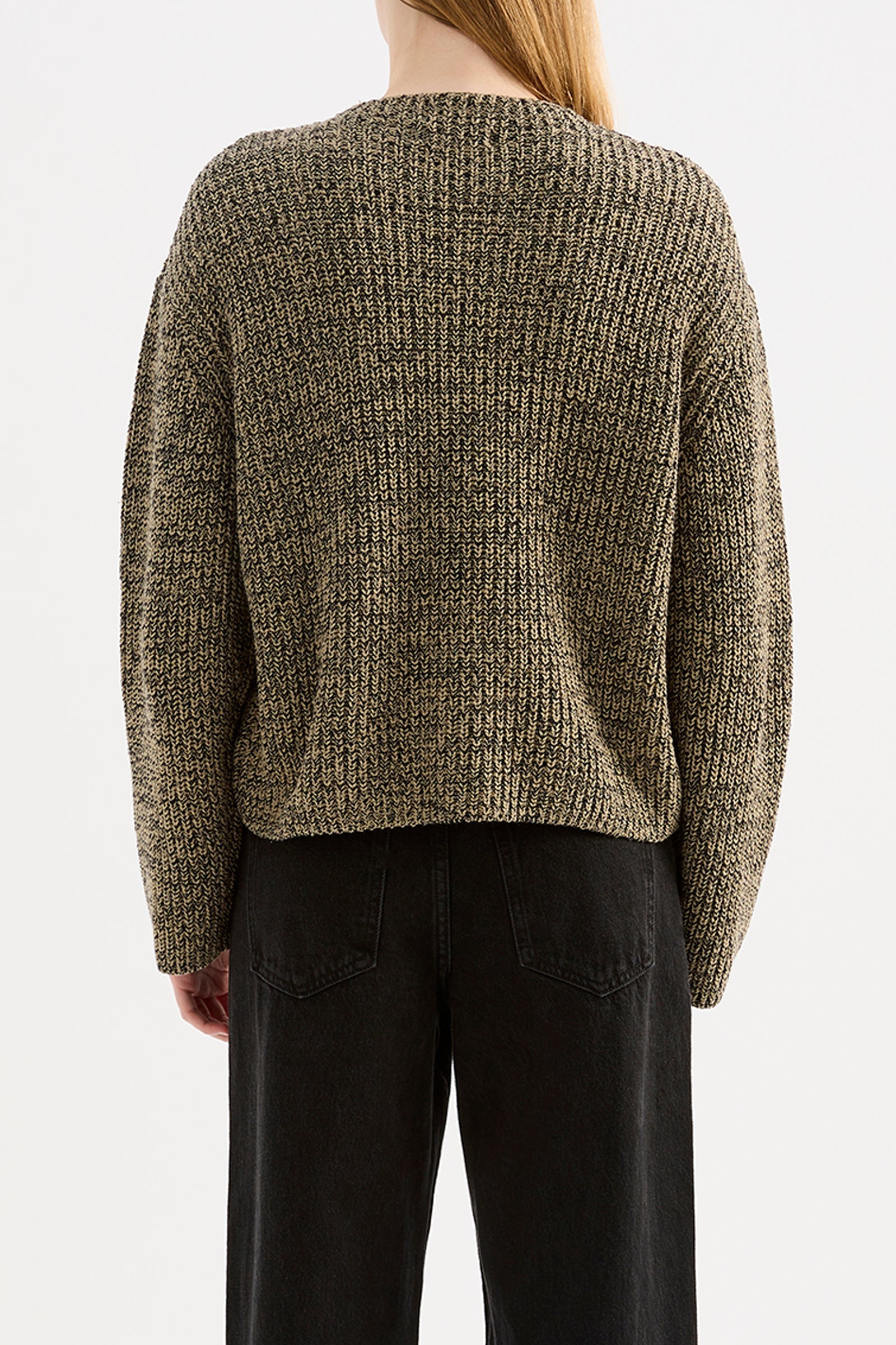 Hana Knit Khaki Marle 