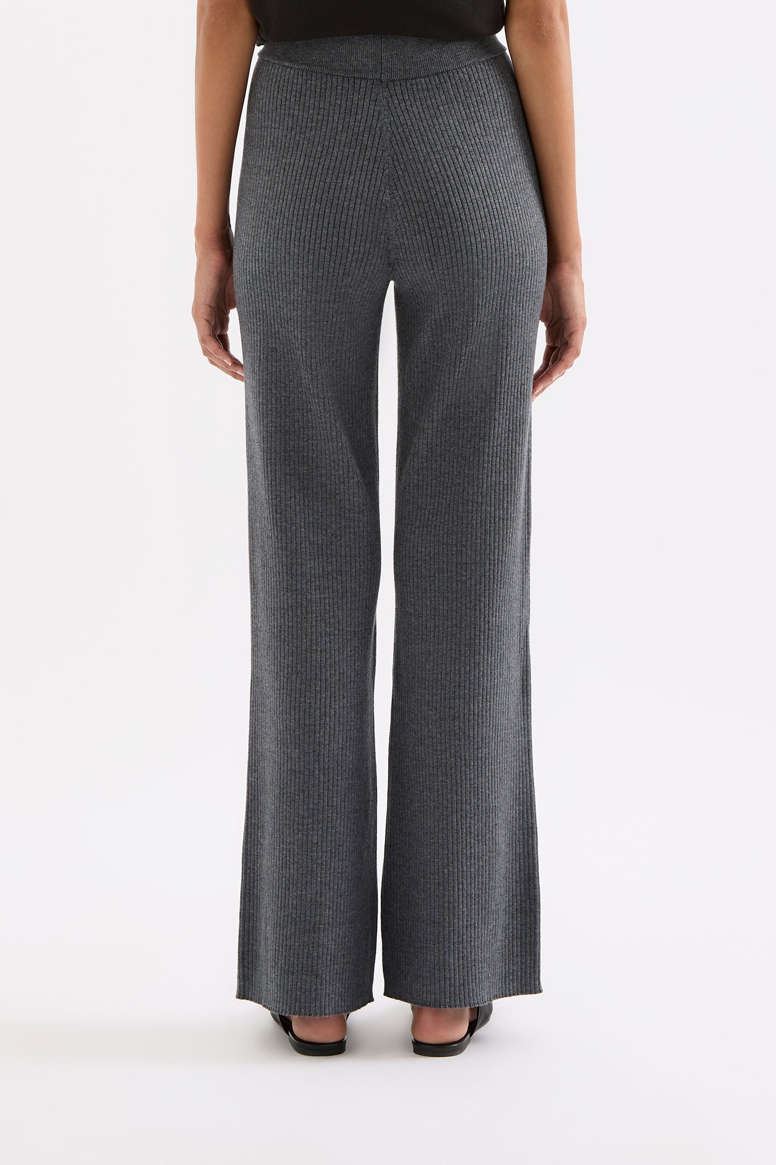 Malo Knit Pant Charcoal 
