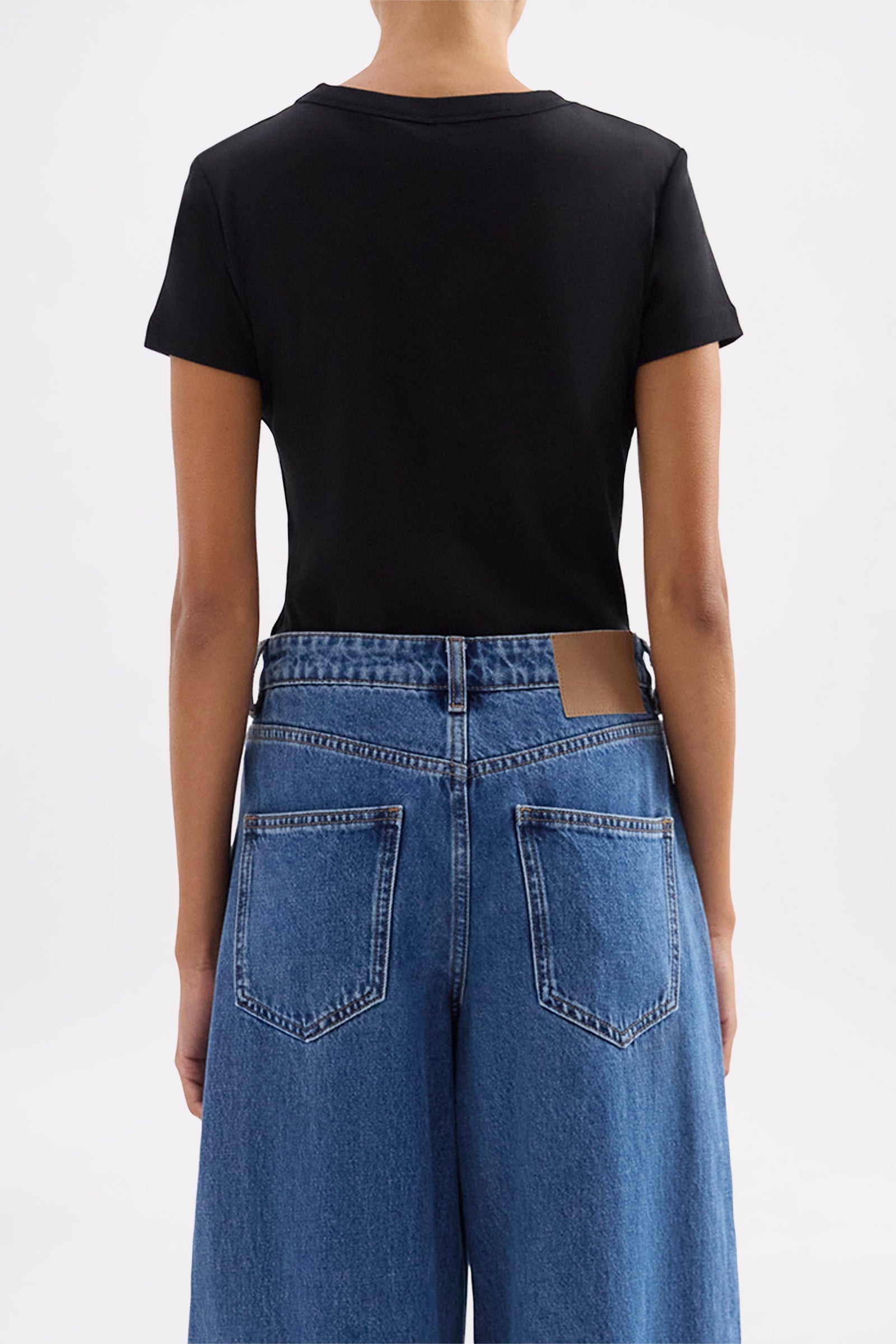 Organic Baby Tee Black 