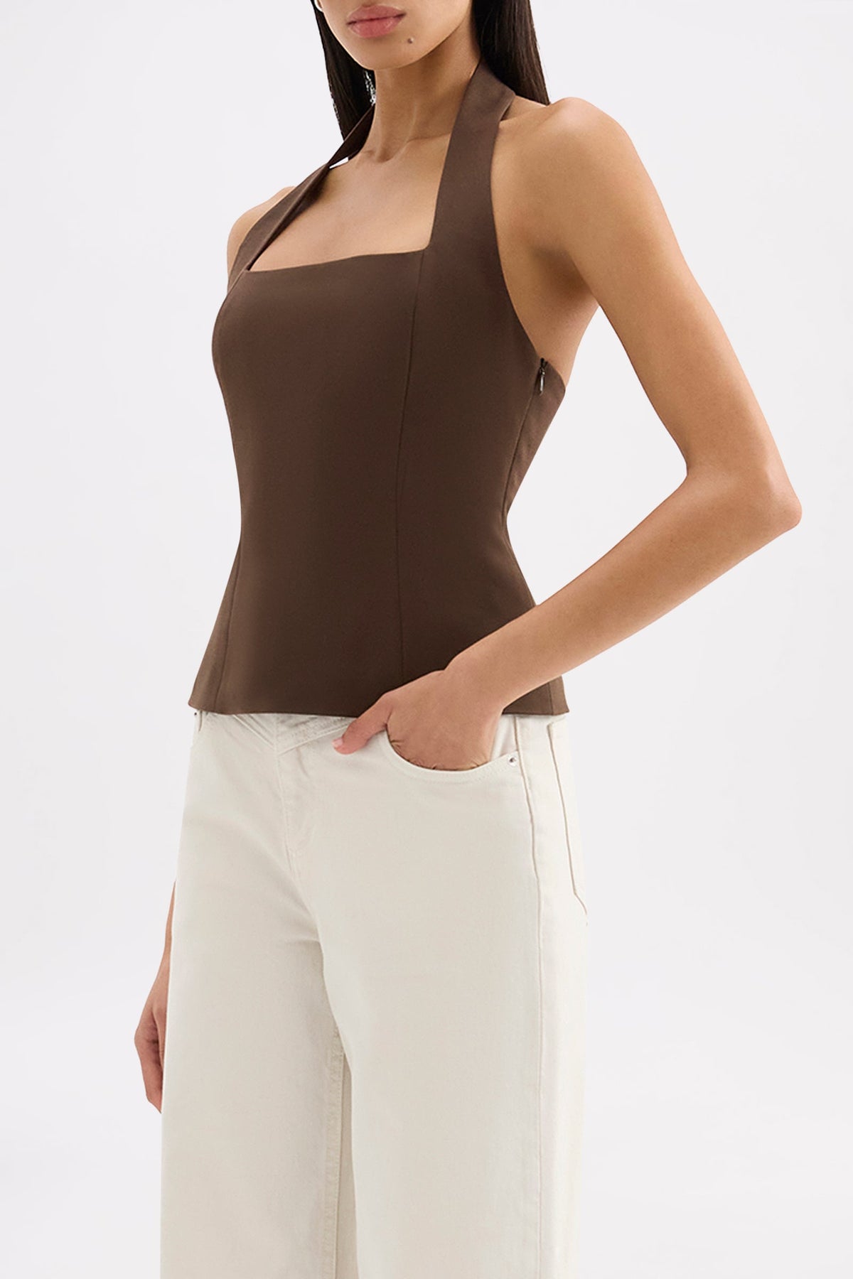 Myra Top Chocolate 