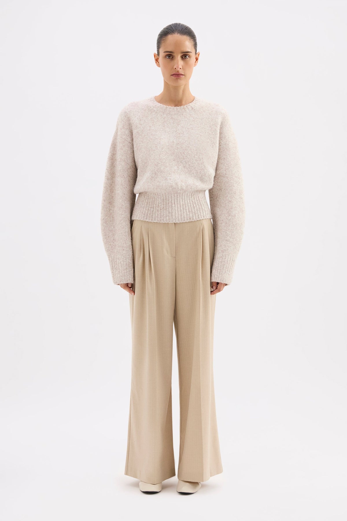 Elsie Knit Cinder Marle 