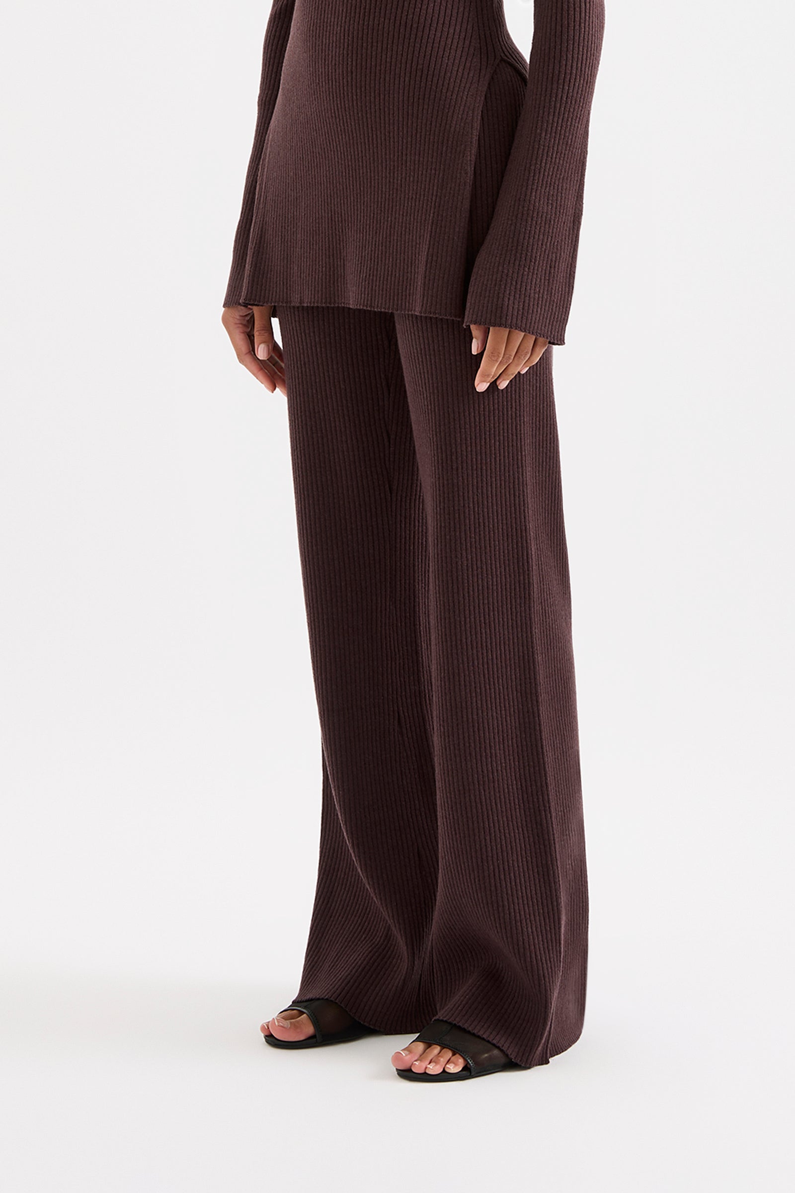 Malo Knit Pant Bark 