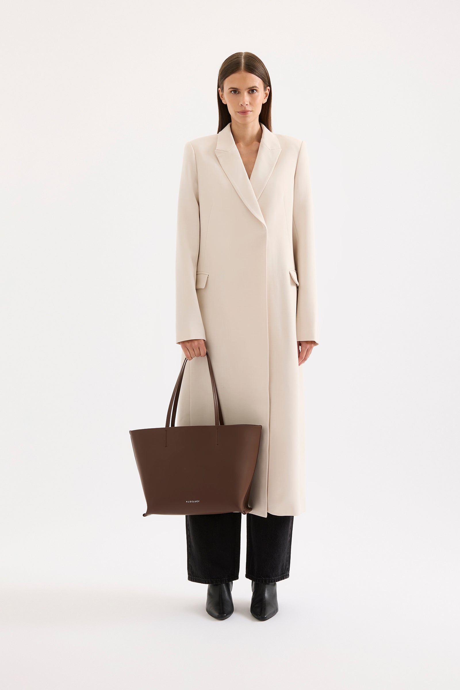 Greta Tote Chocolate 