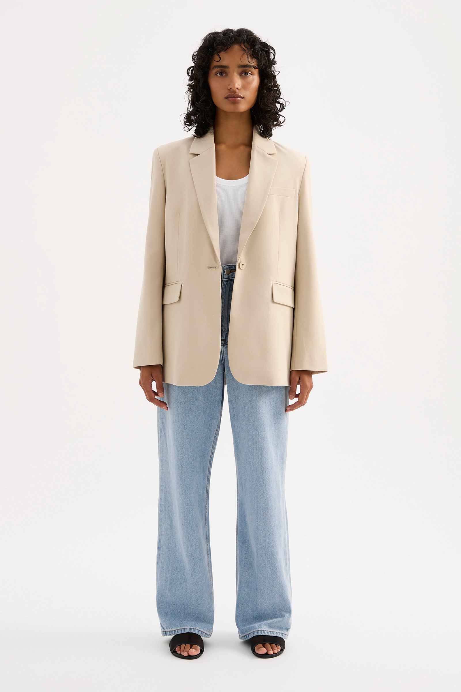 Orla Blazer Stone 