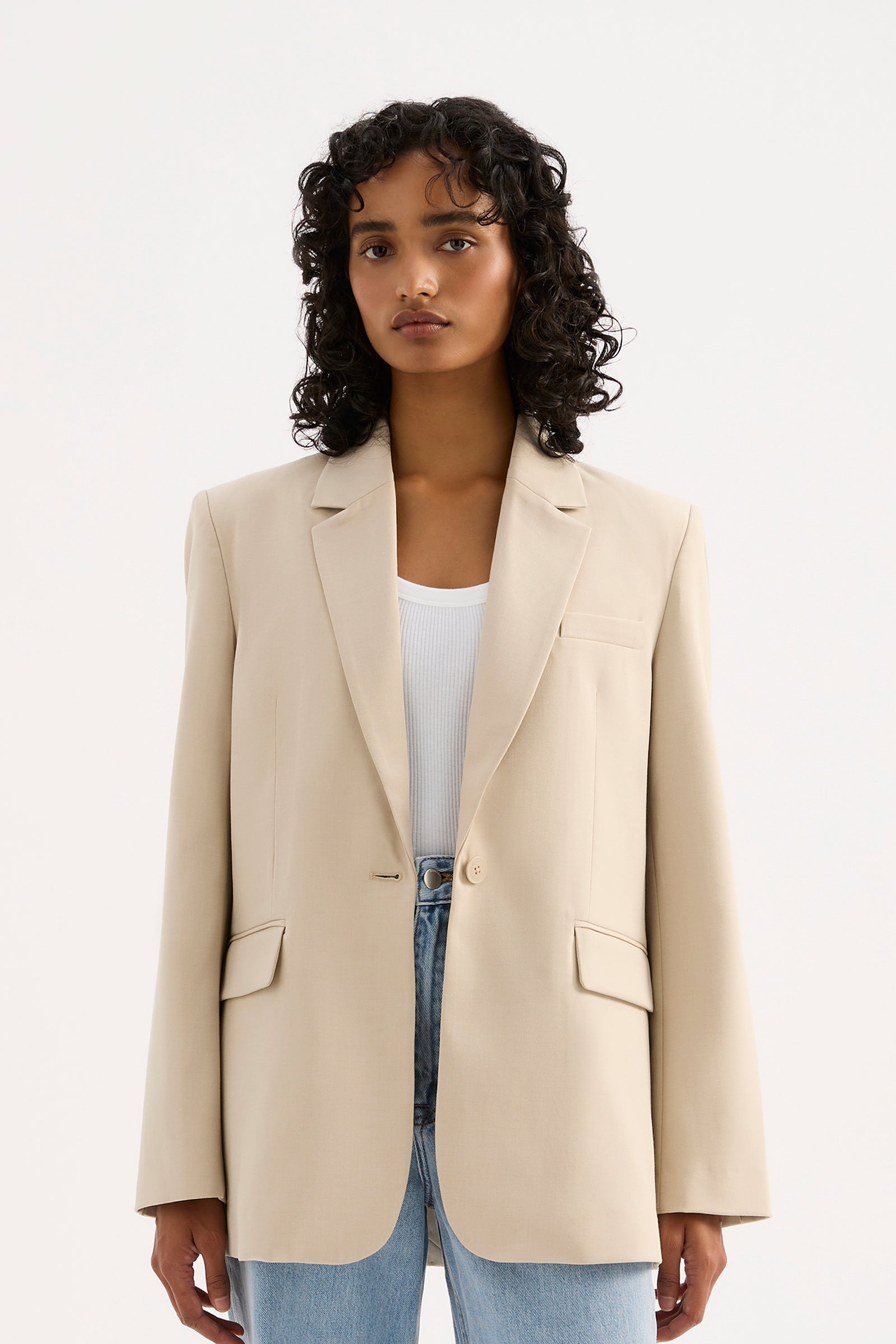 Orla Blazer Stone 
