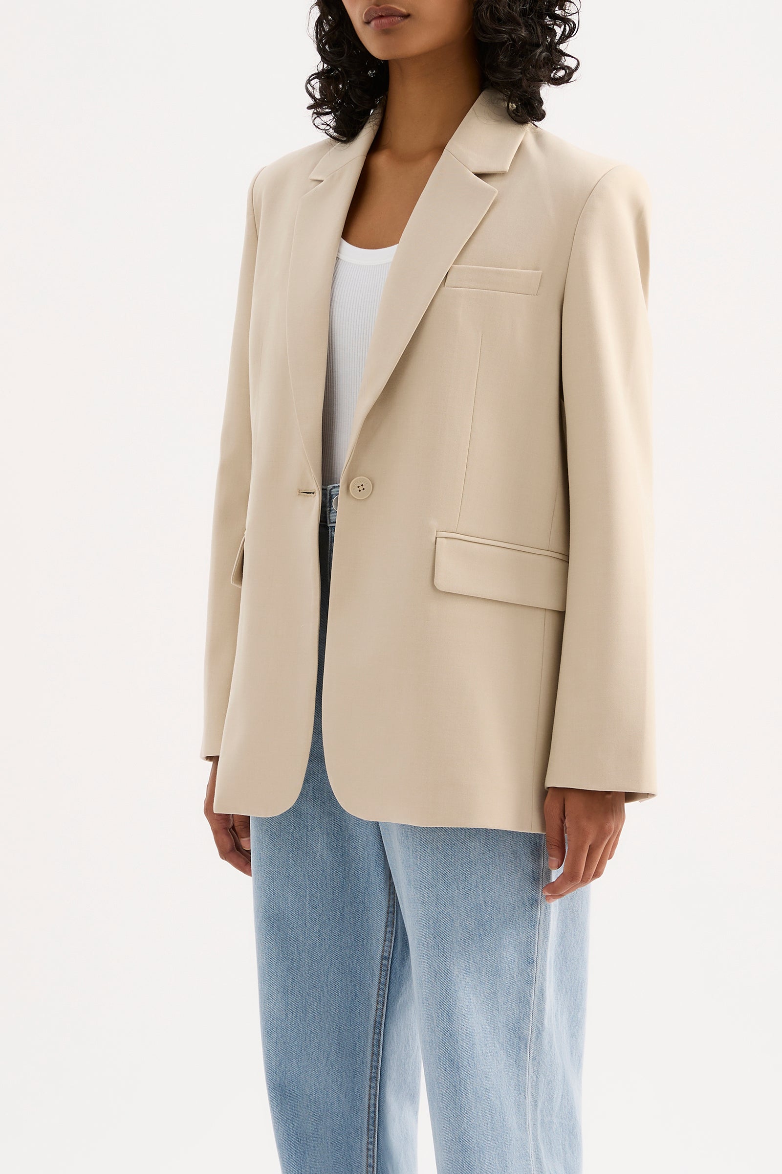 Orla Blazer Stone 