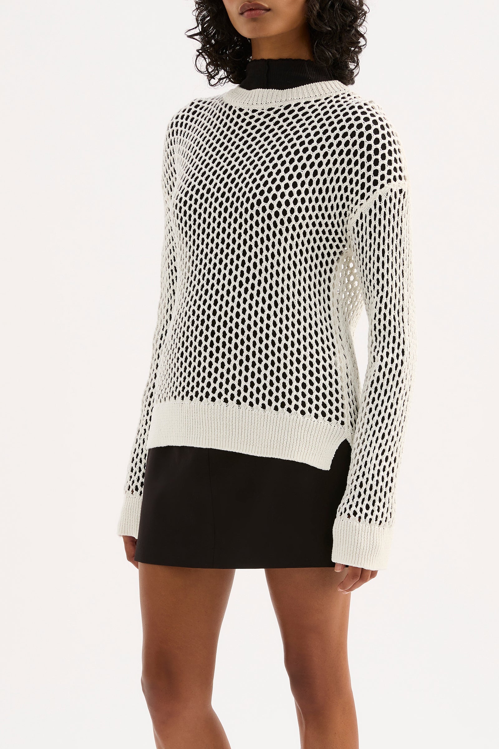 Garcia Crochet Knit Salt 