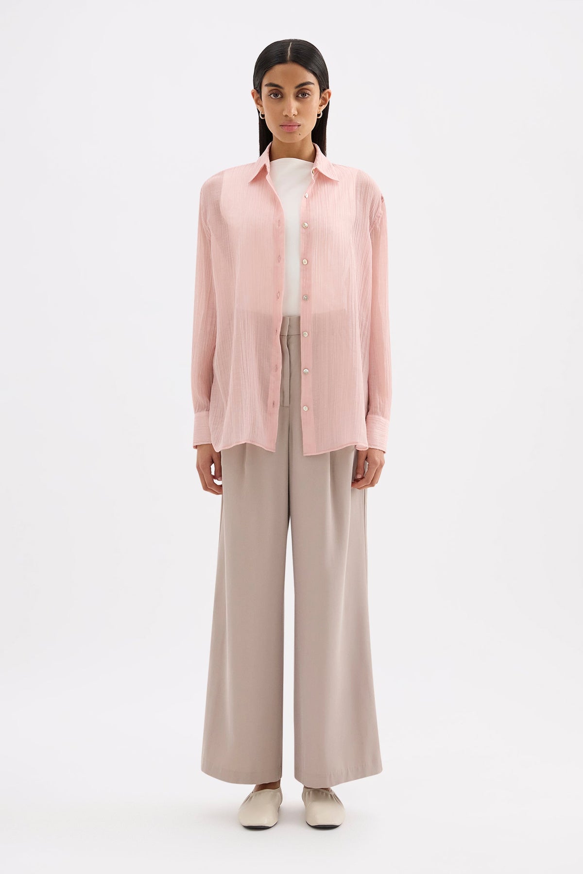 Lucile Shirt Blush 