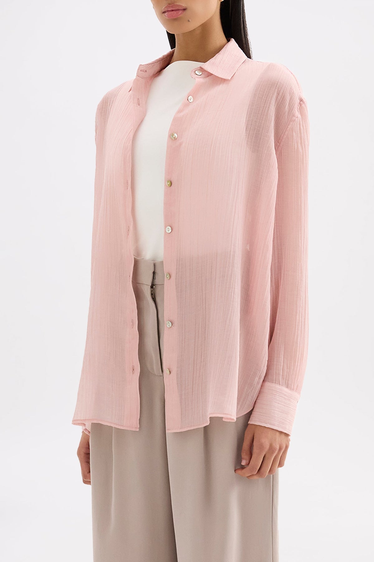 Lucile Shirt Blush 
