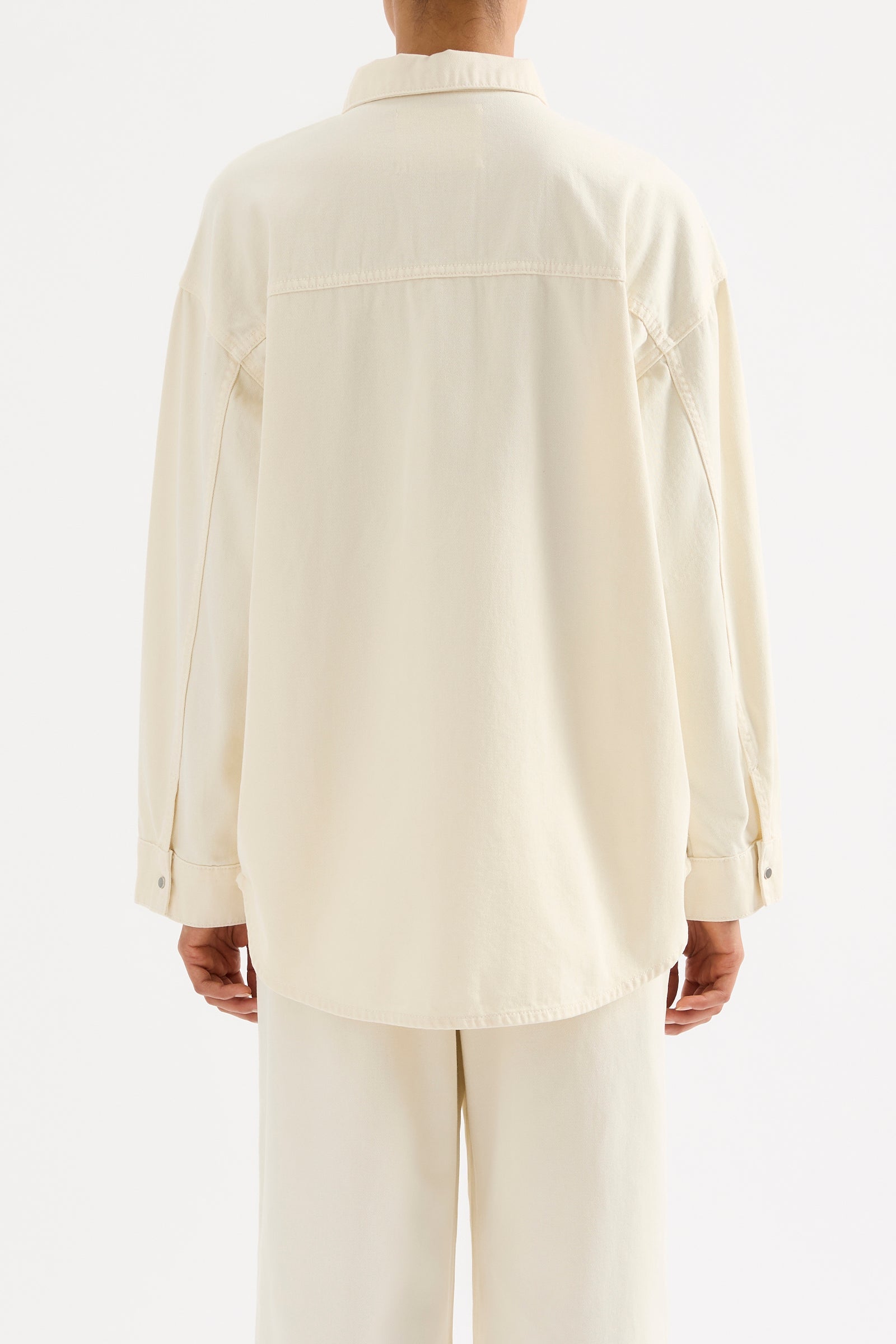 Esme Denim Overshirt Natural 