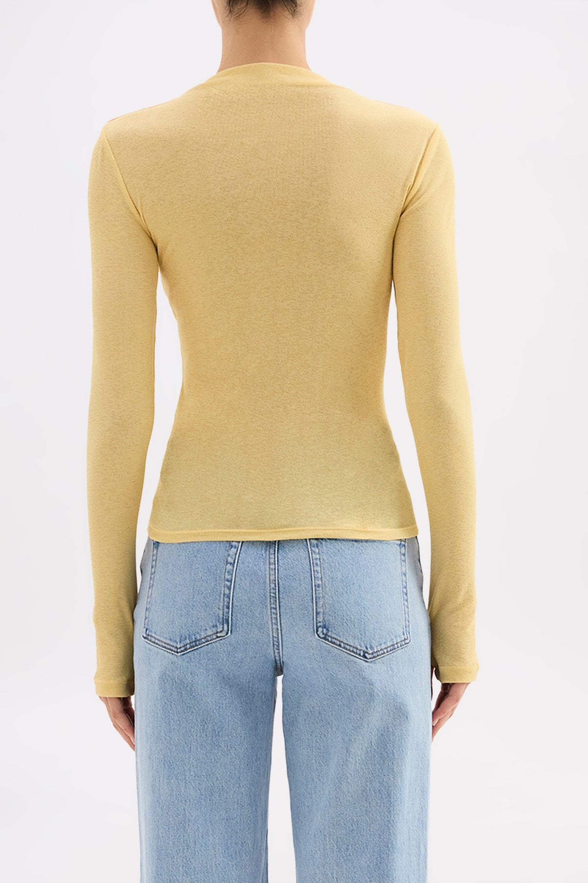 Marti Mesh Top Butter 
