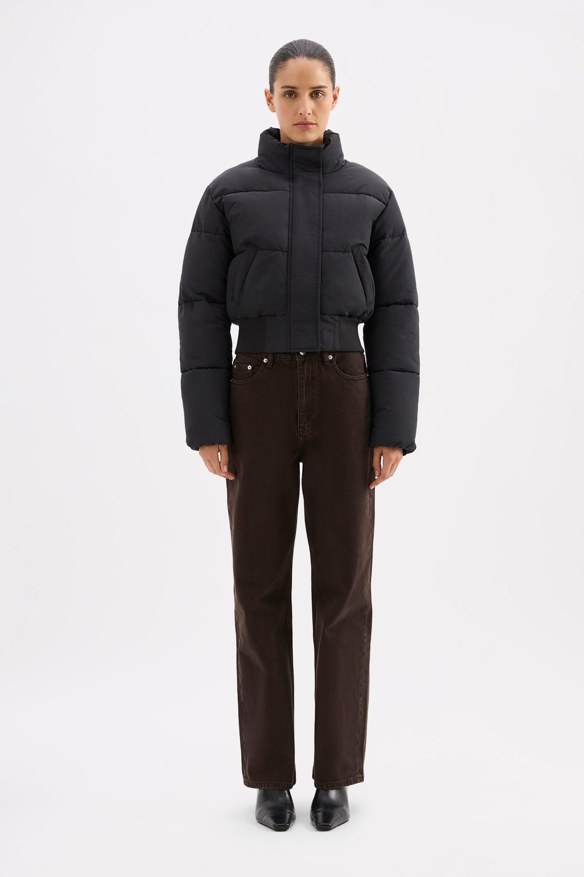 Iva Puffer Jacket Black 
