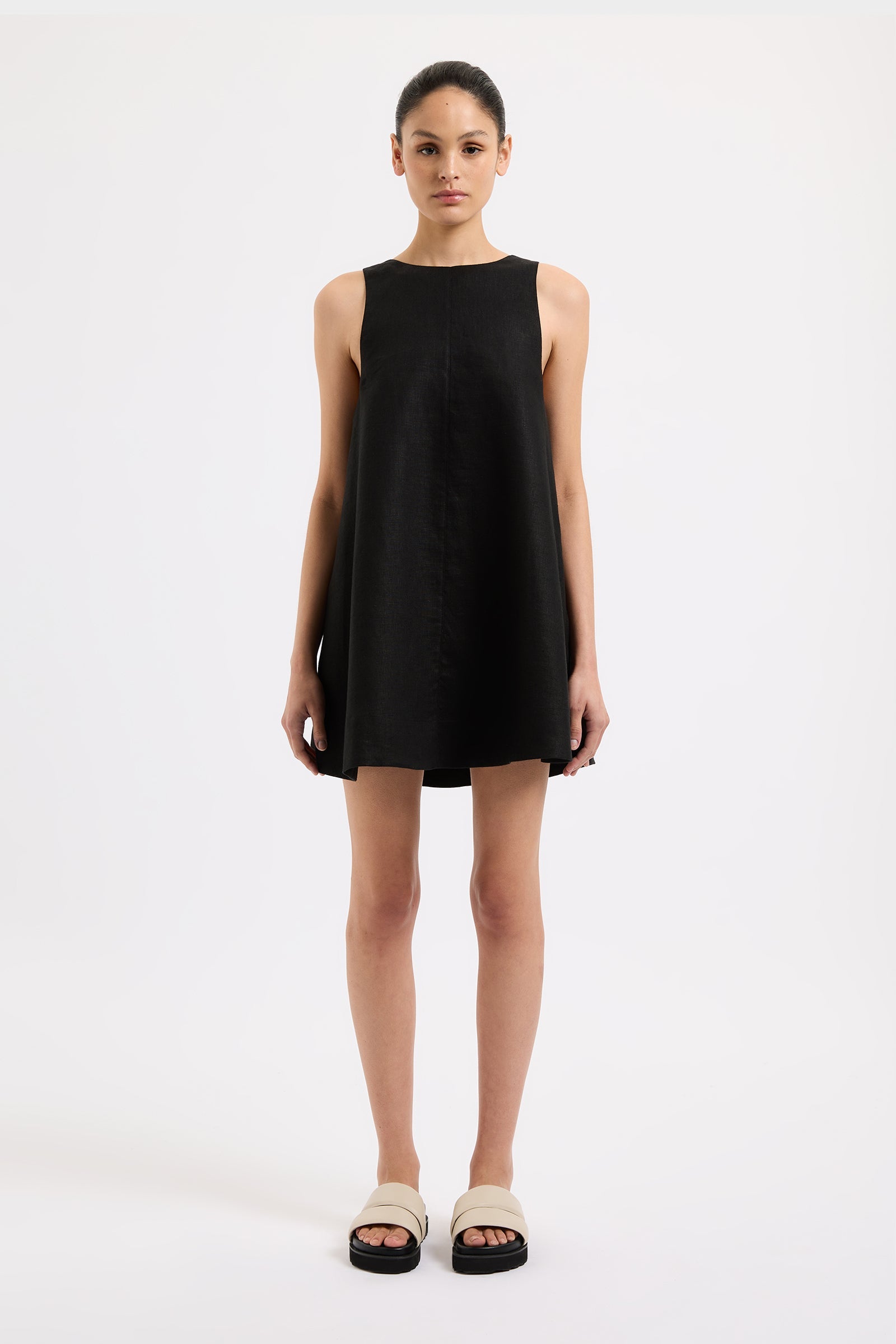 nude lucy nemi linen dress Nude Lucy