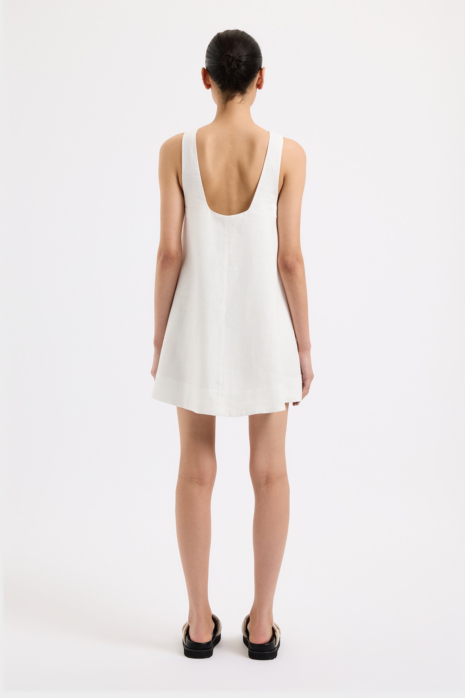 Womens Nemi Linen Dress Whites Size Xs Womens Nemi Linen Dress Whites Size Xs