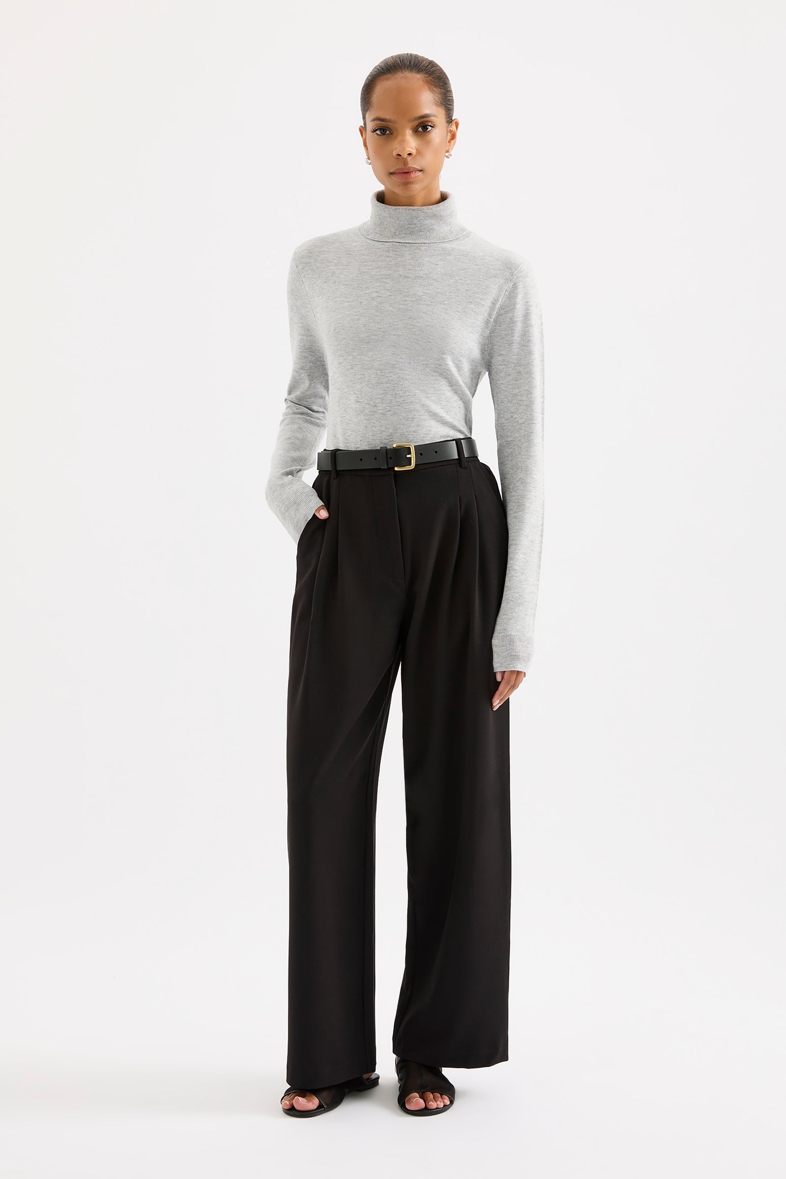 Winslow Skivvy Grey Marle 