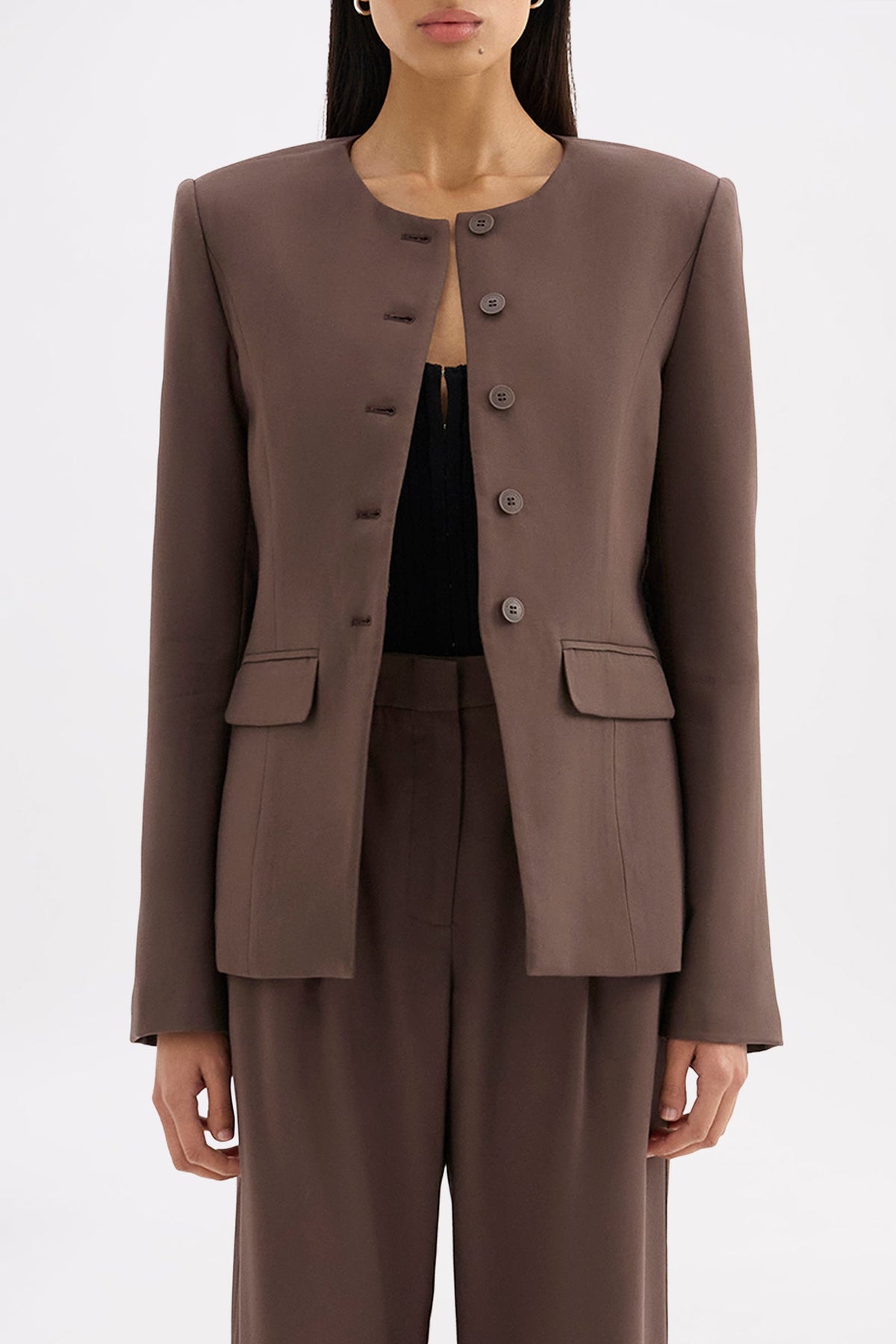 Nadia Jacket Chocolate 
