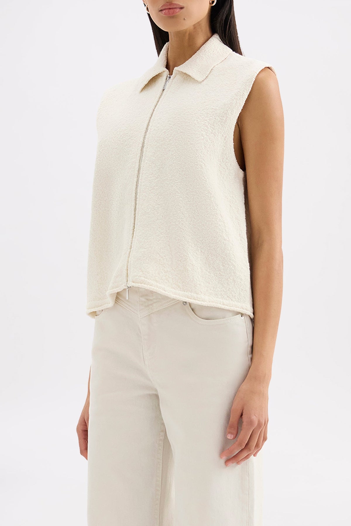 Riella Knit Vest Dune 