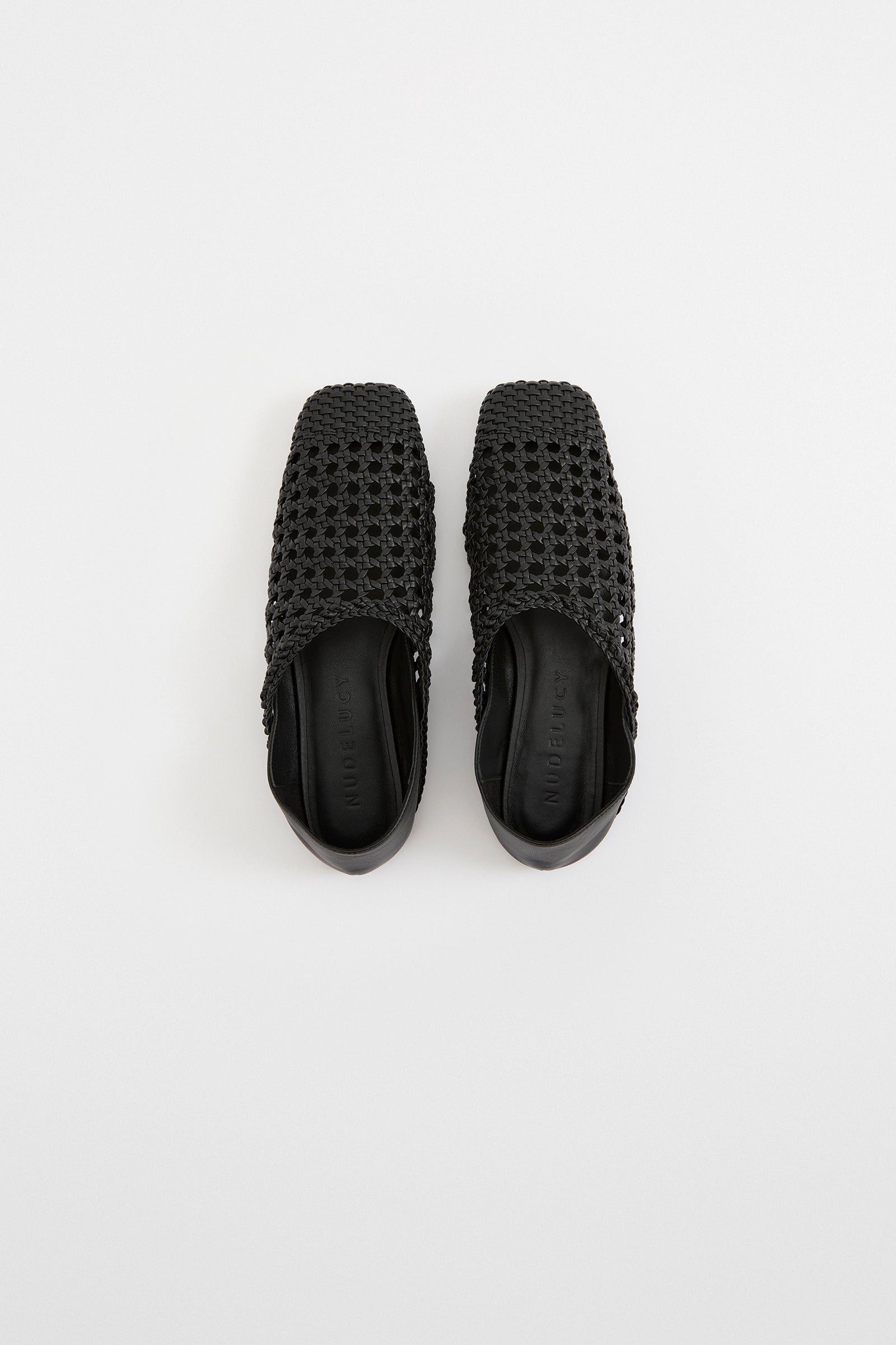 Etta Crochet Flat Black 