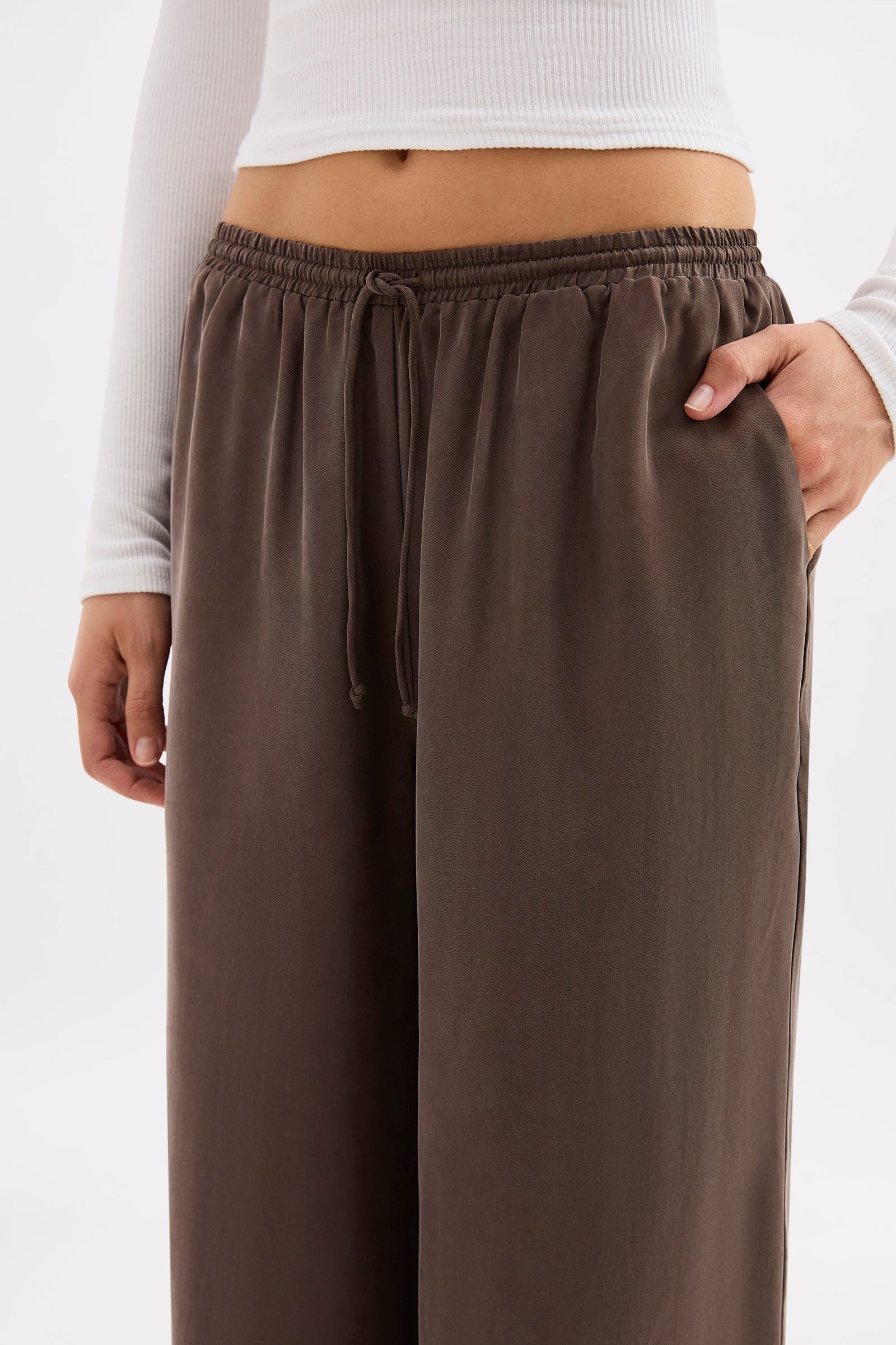 Rika Cupro Pant Walnut 
