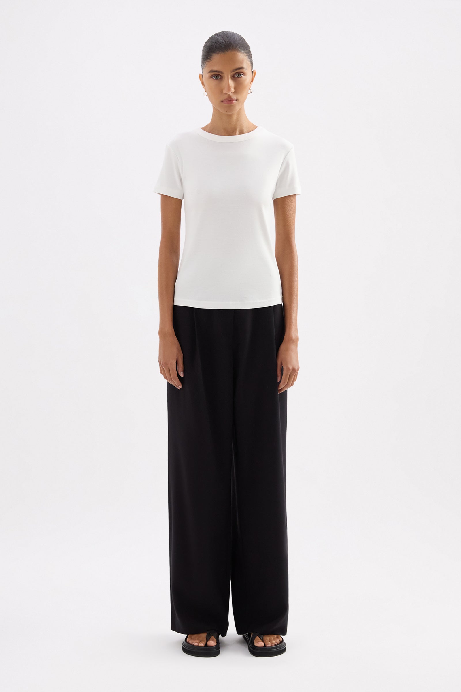 Organic Baby Tee White 