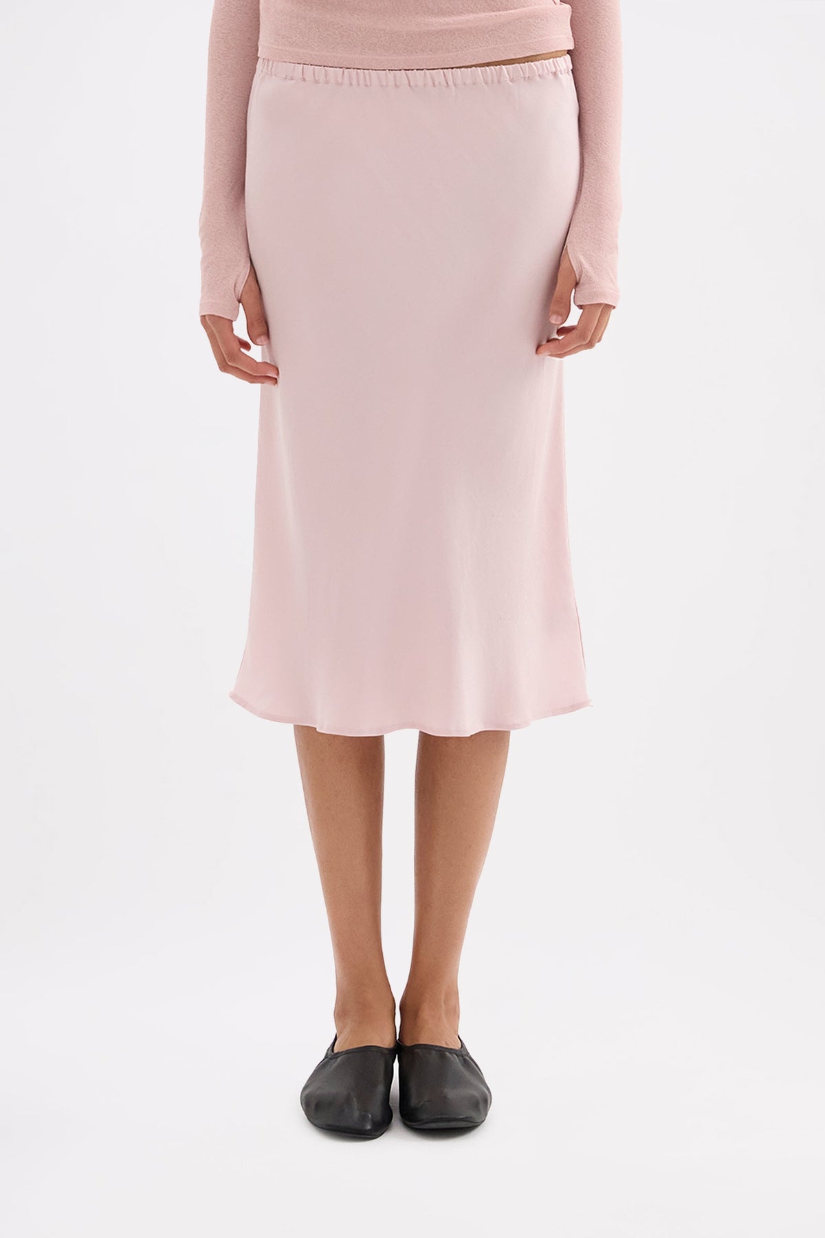 Tilly Tencel Skirt Blush 