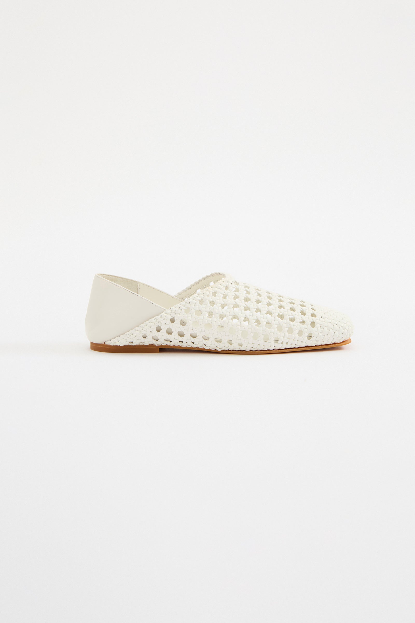 Etta Crochet Flat White 