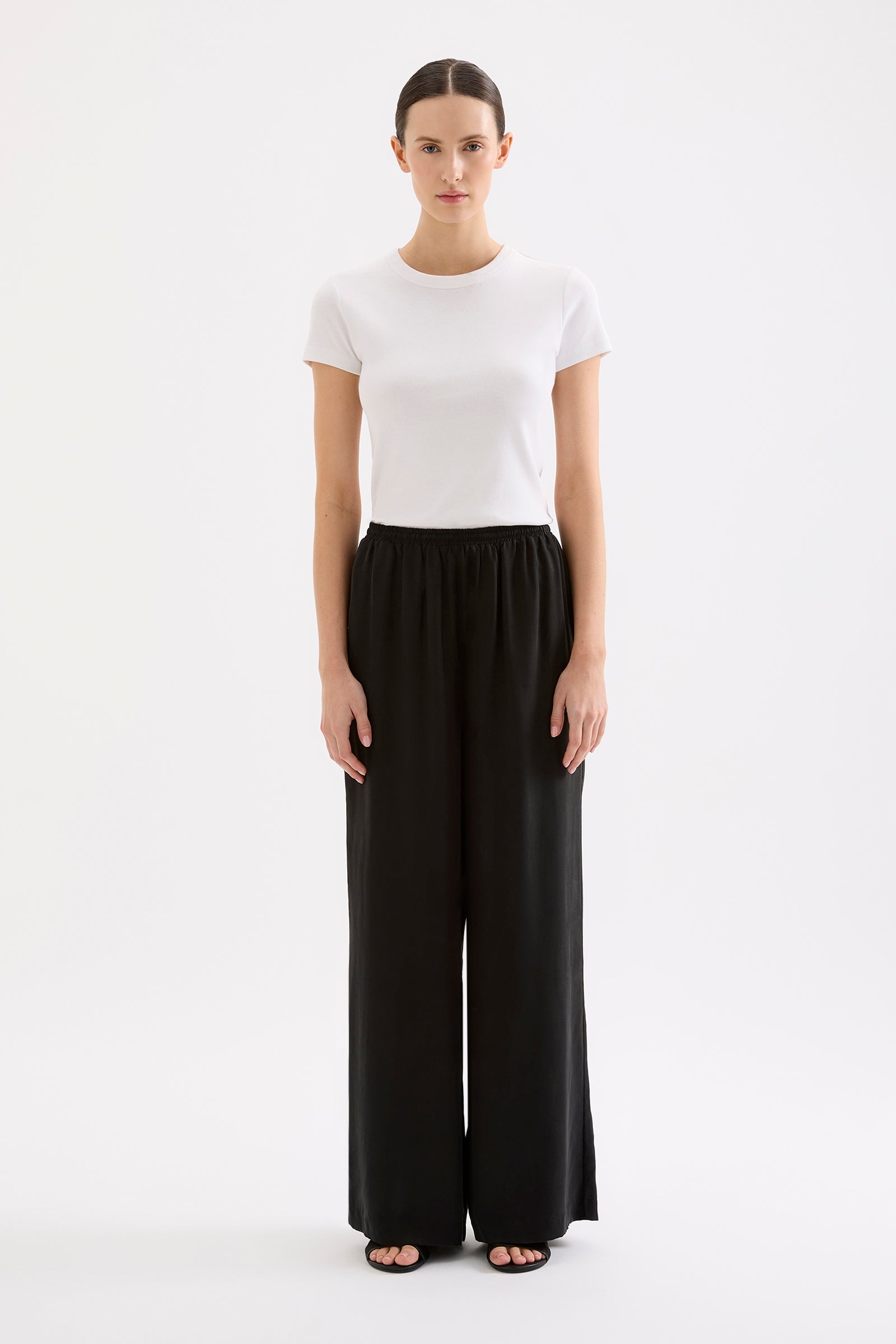 Dara Cupro Pant Black 