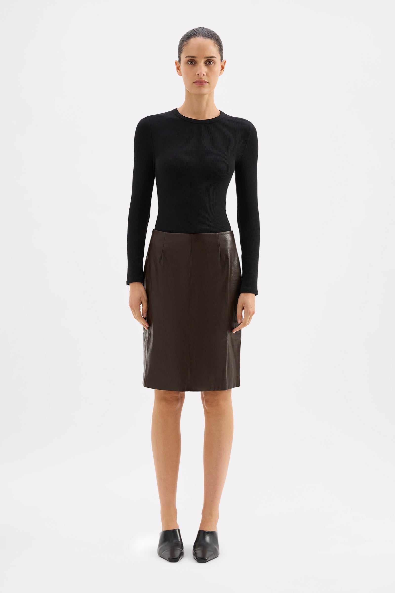 Lenny Skirt Espresso 