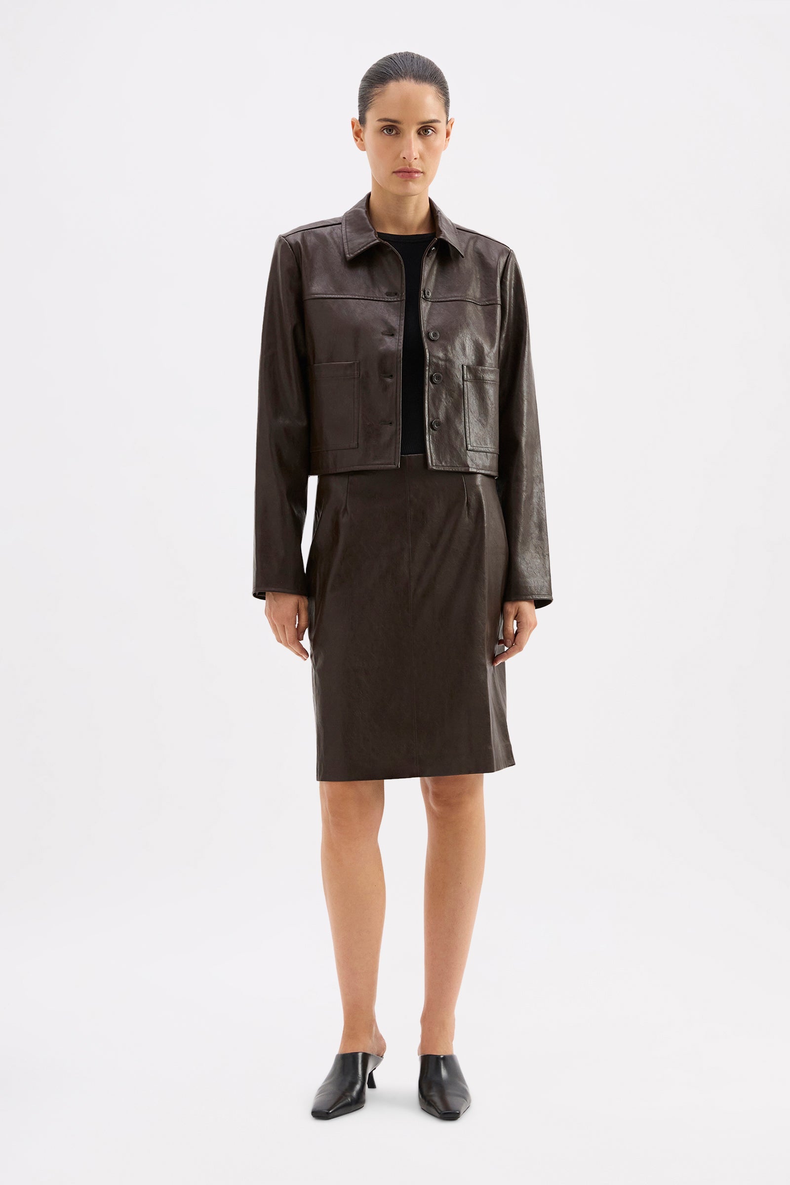Lenny Skirt Espresso 
