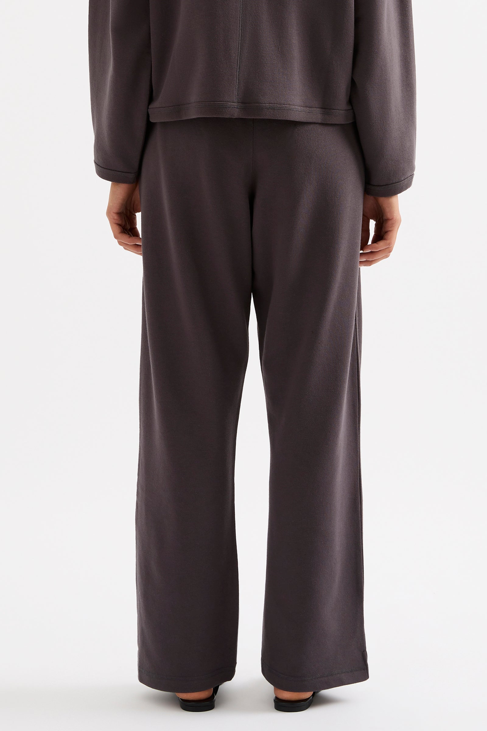Lounge Fleece Trackpant Coal 
