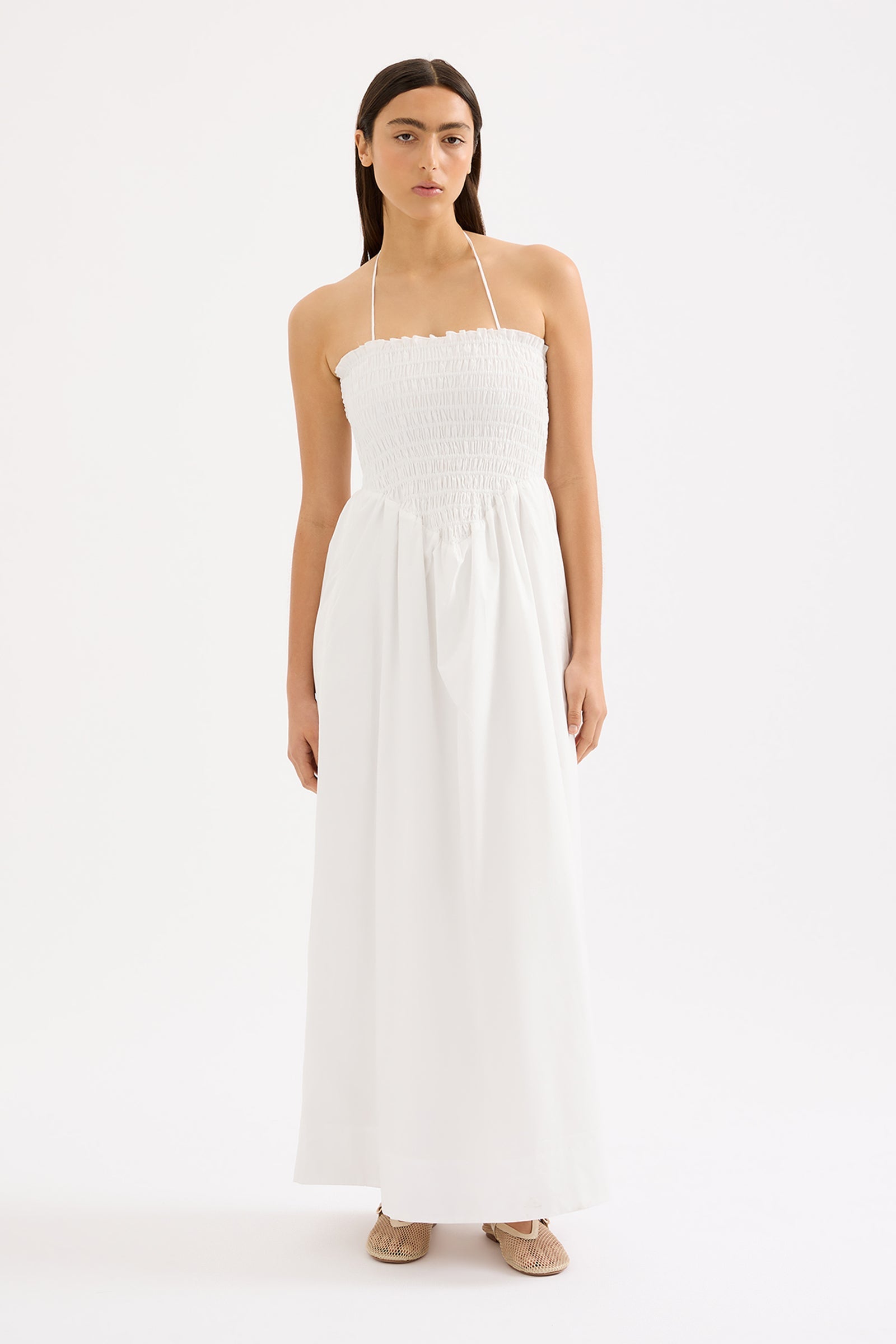 inka maxi dress D'Artemide Inka Maxi Dress Blue