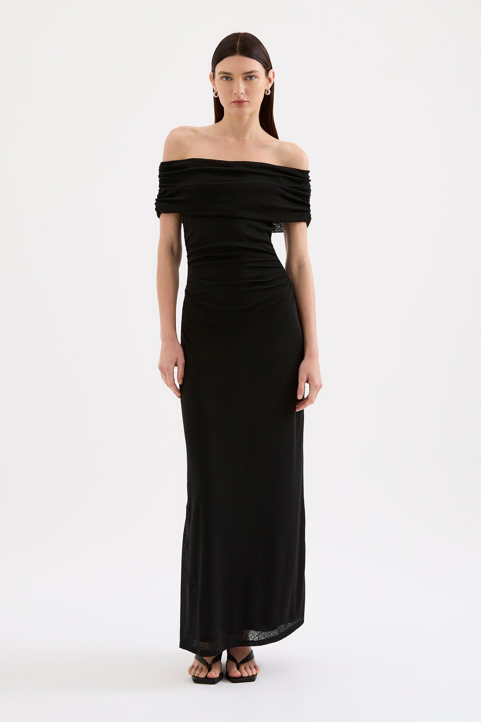 Rue Mesh Dress Black 