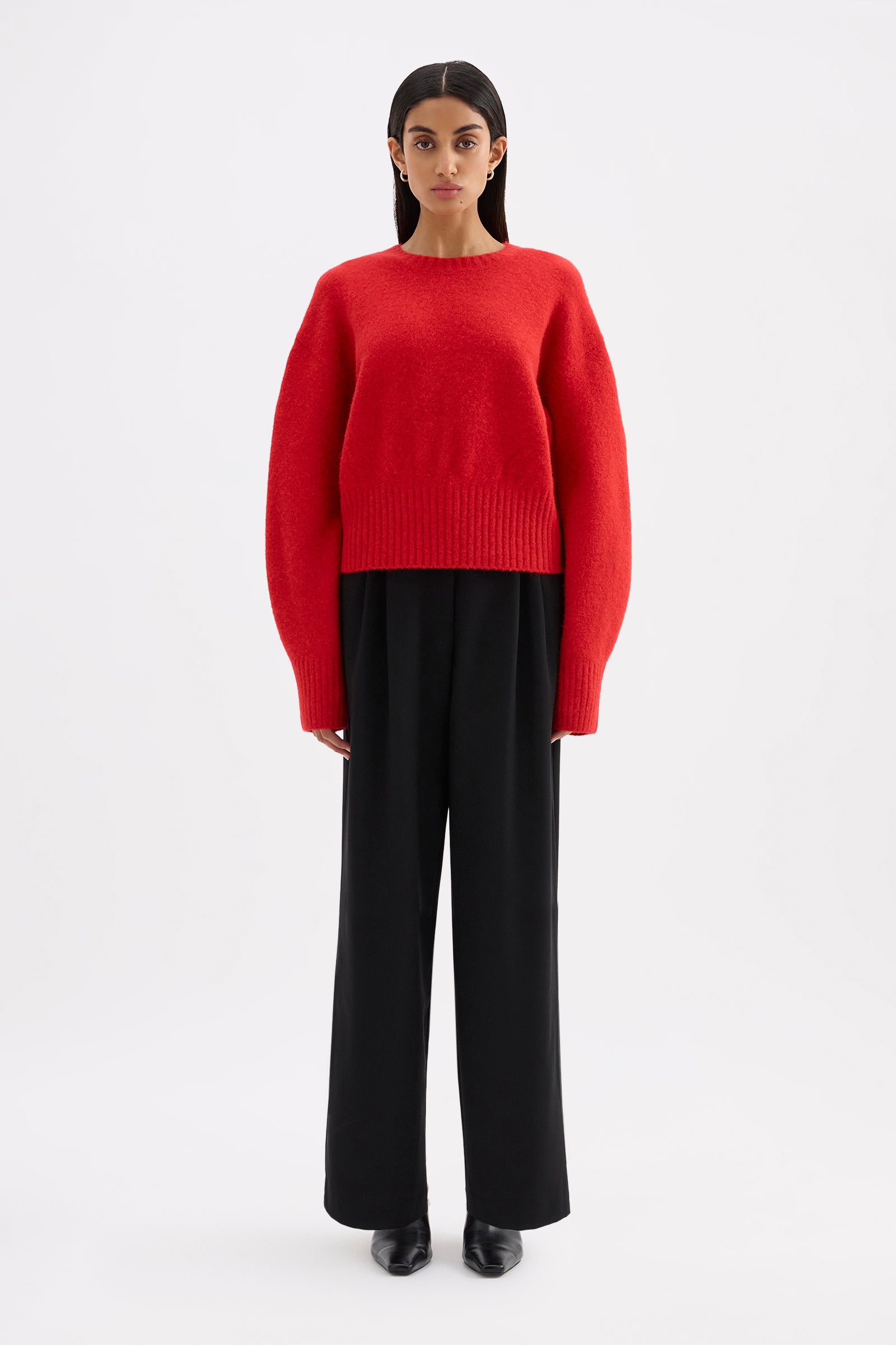 Elsie Knit Vermillion 