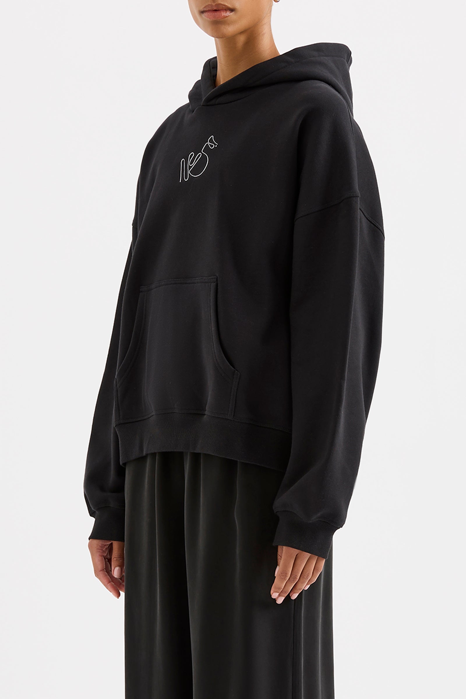 Nude Signature Hoodie Black 