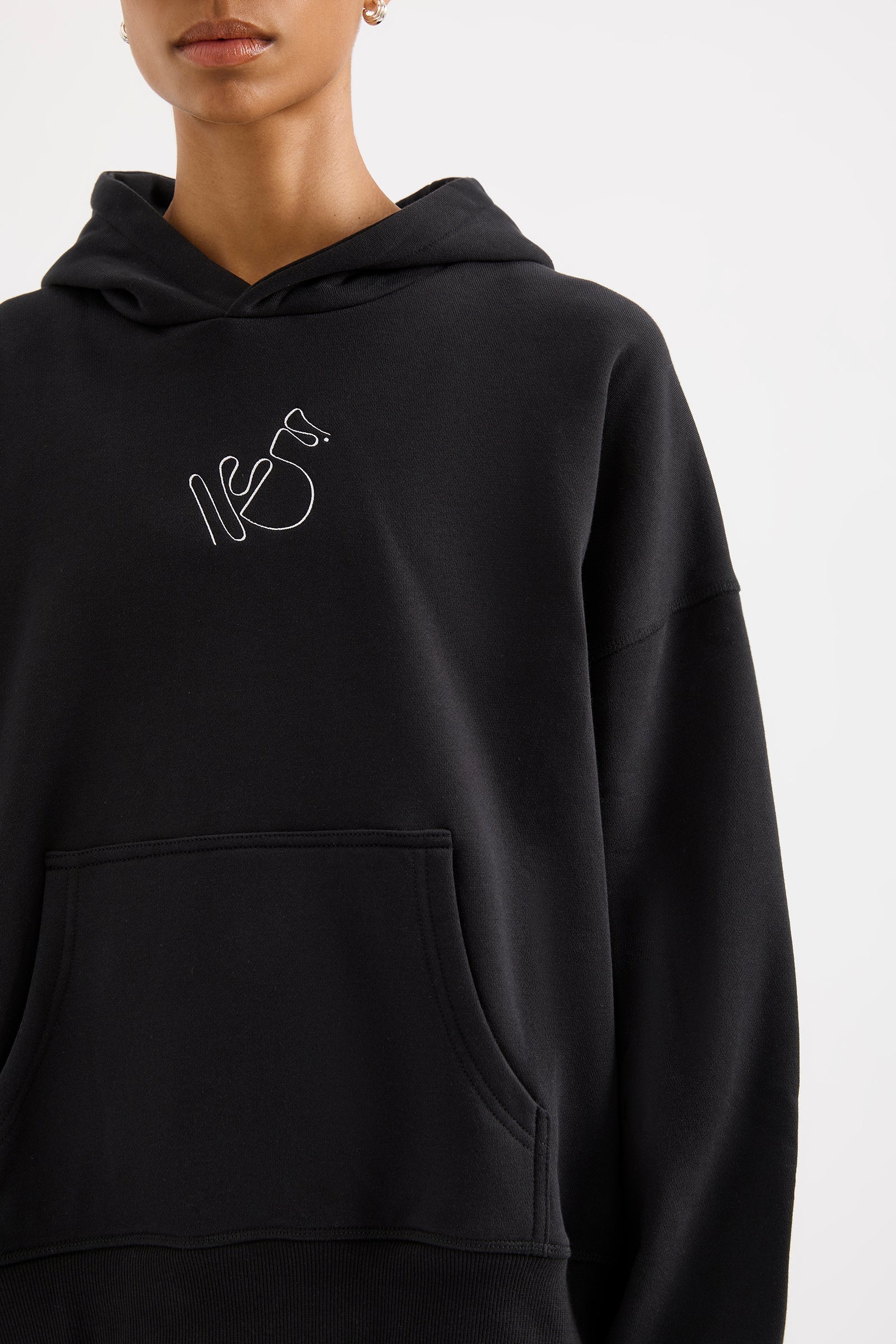 Nude Signature Hoodie Black 