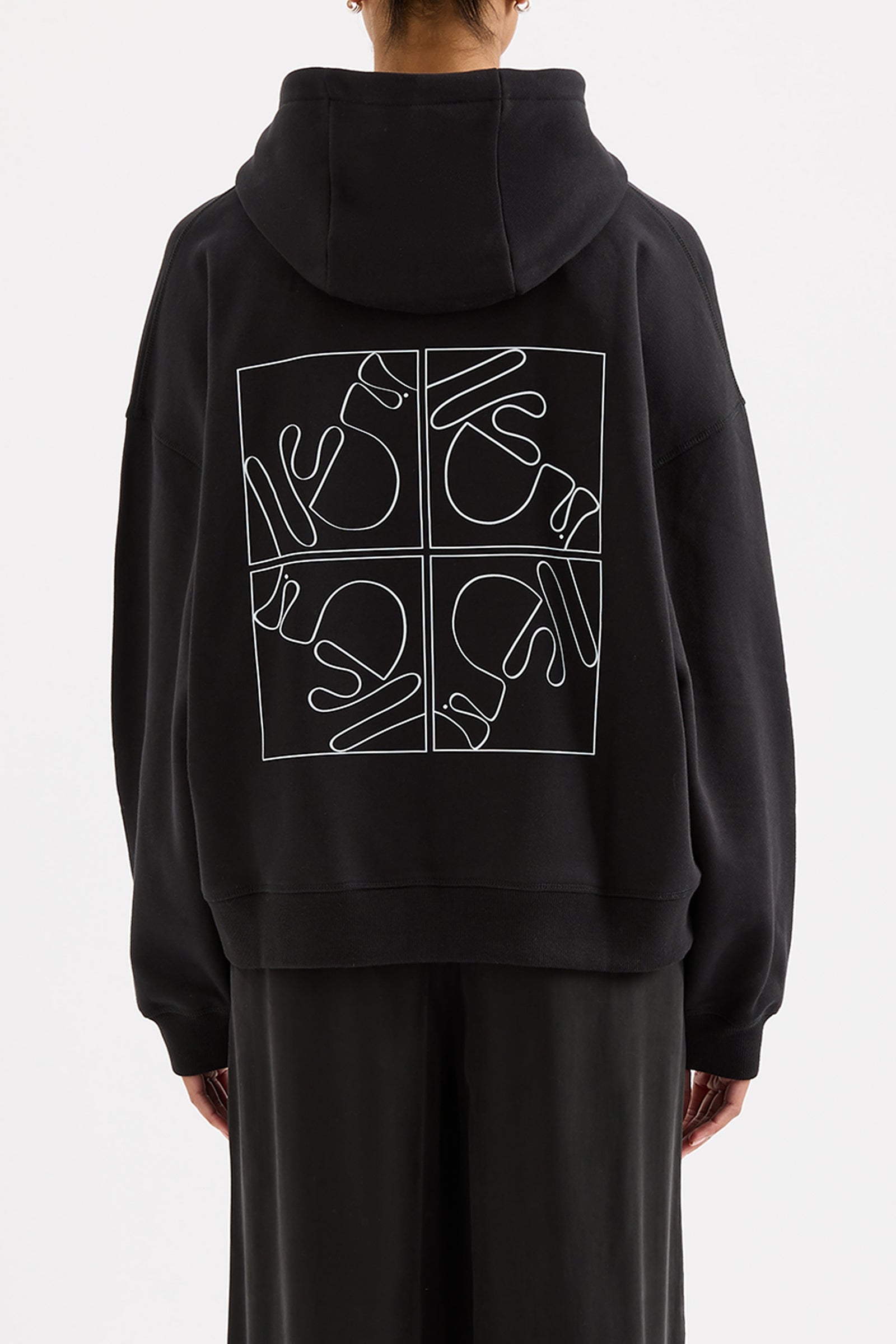 Nude Signature Hoodie Black 