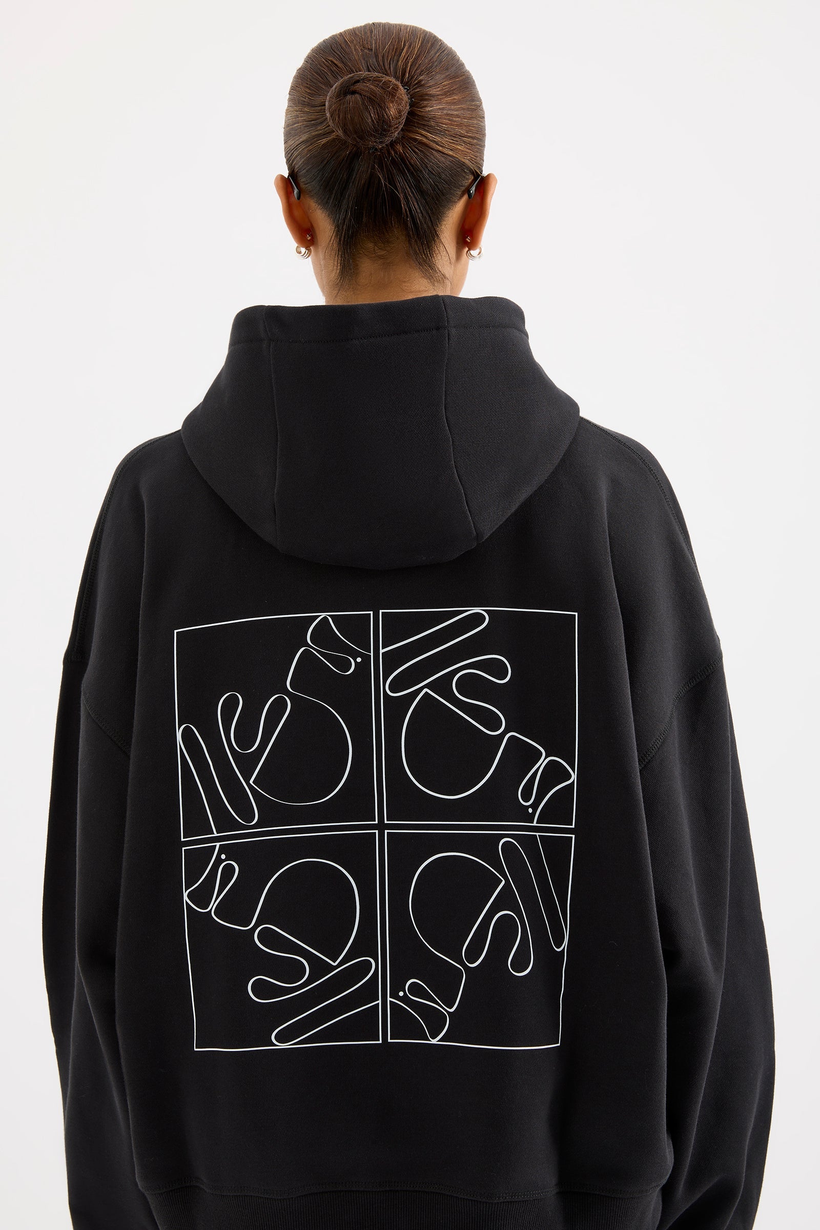 Nude Signature Hoodie Black 