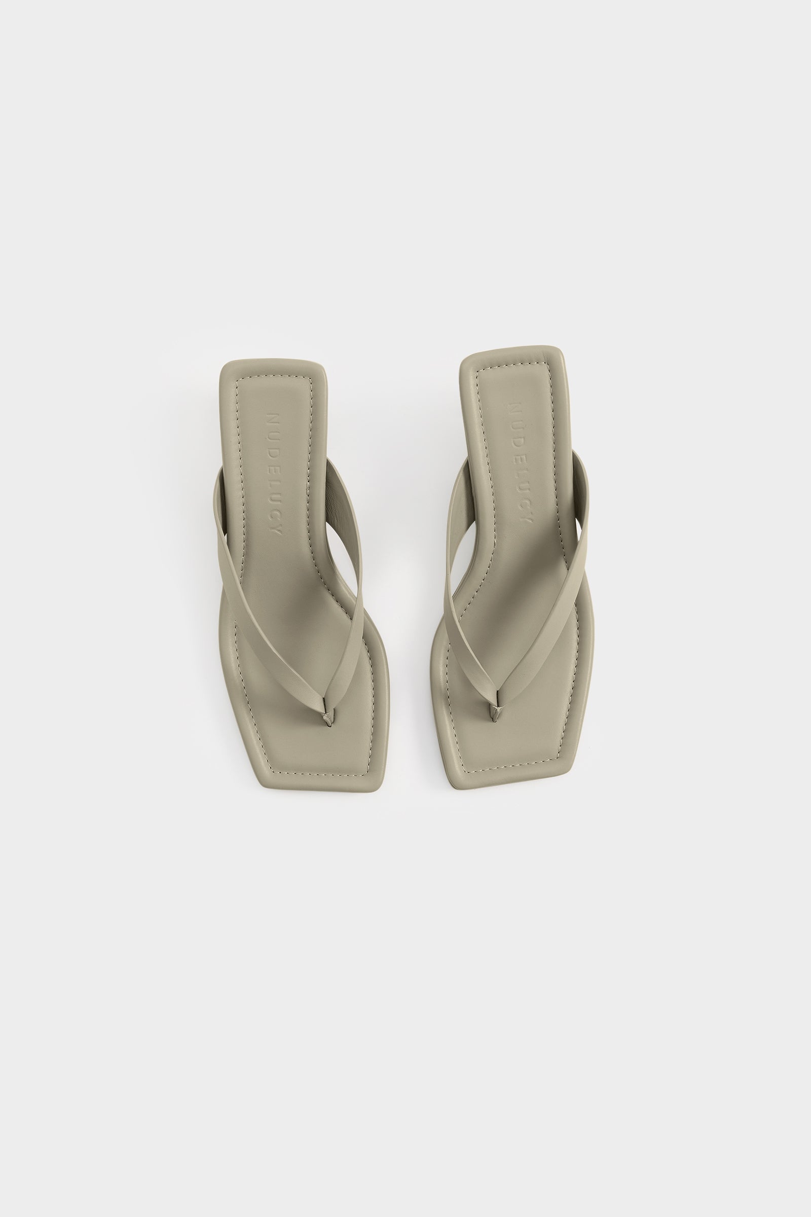 Gael Leather Heel Sage 