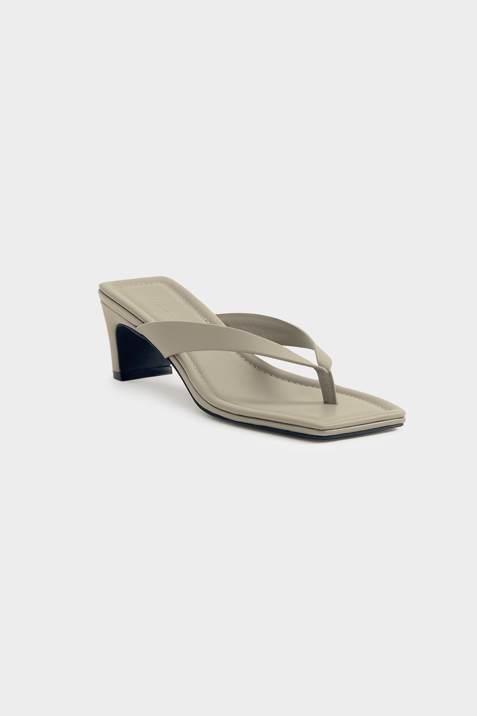 Gael Leather Heel Sage 