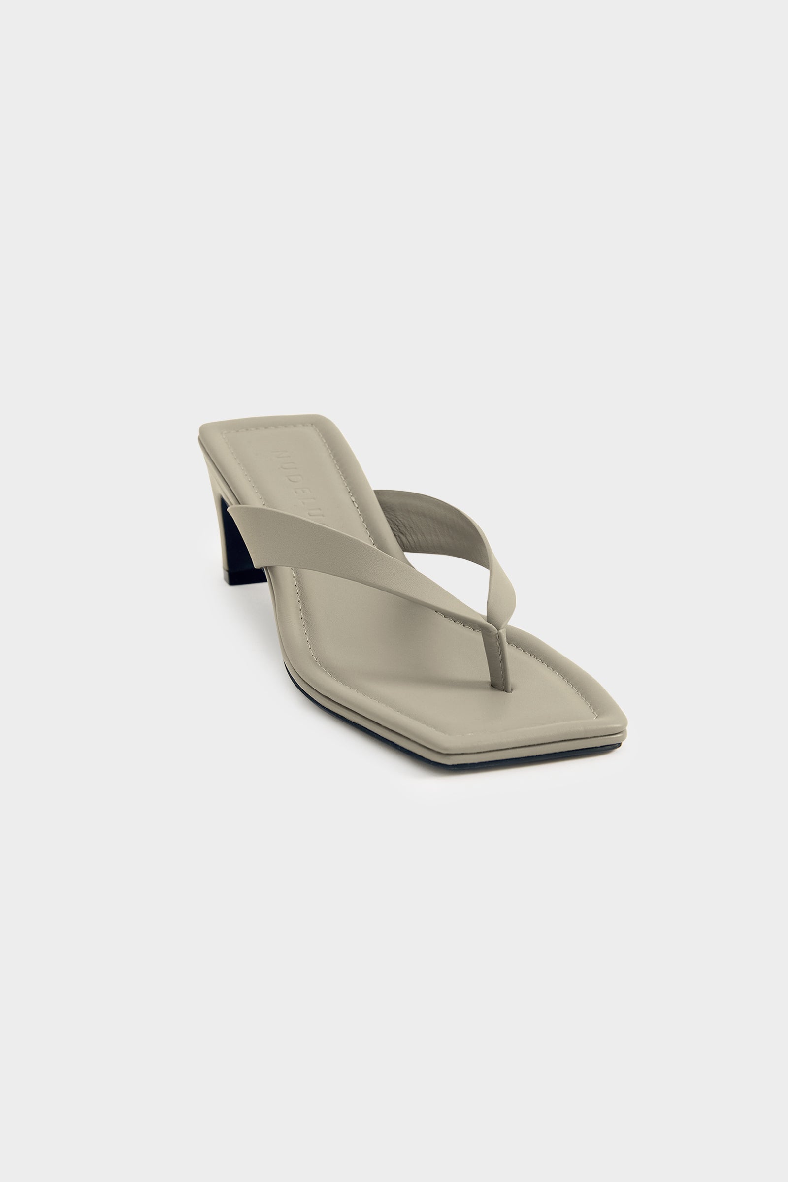 Gael Leather Heel Sage 
